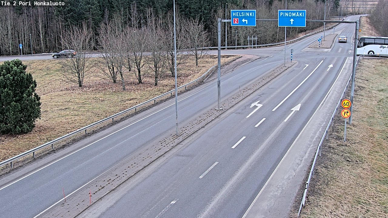 Kelikamerat Kuva Tie 2 Pori, Honkaluoto, Pori, Satakunta