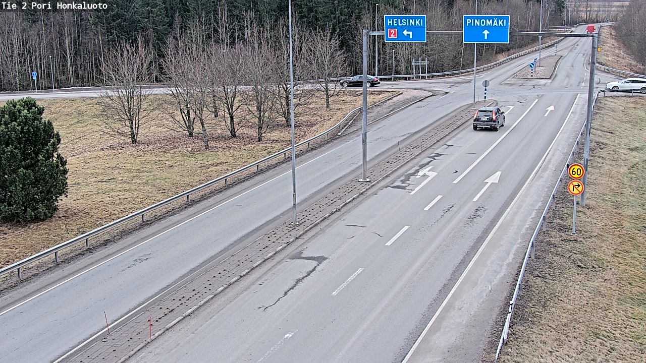 Kelikamerat Kuva Tie 2 Pori, Honkaluoto, Pori, Satakunta