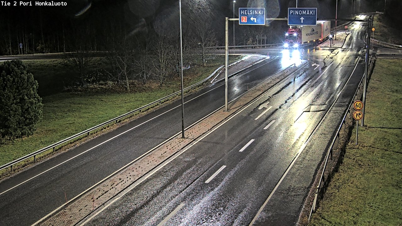 Kelikamerat Kuva Tie 2 Pori, Honkaluoto, Pori, Satakunta