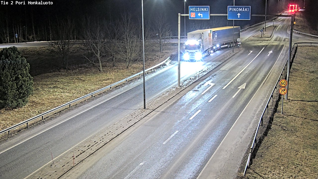 Kelikamerat Kuva Tie 2 Pori, Honkaluoto, Pori, Satakunta