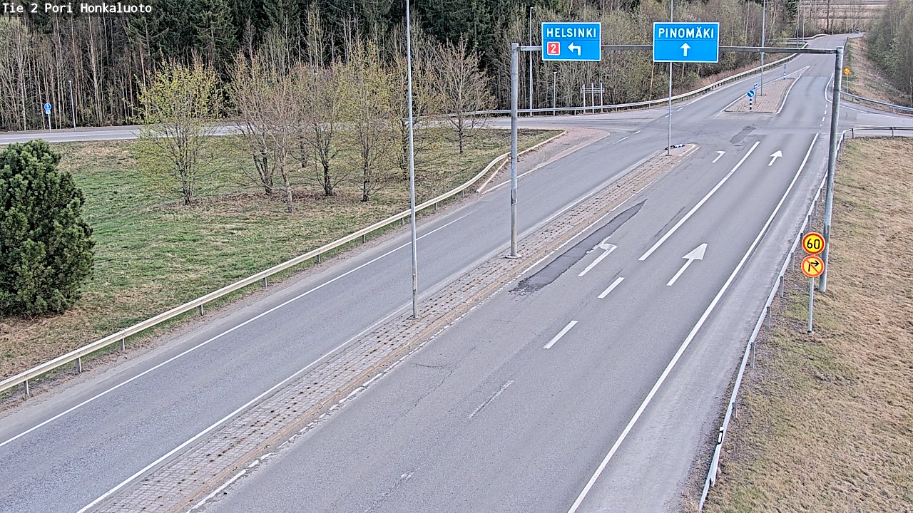 Kelikamerat Kuva Tie 2 Pori, Honkaluoto, Pori, Satakunta