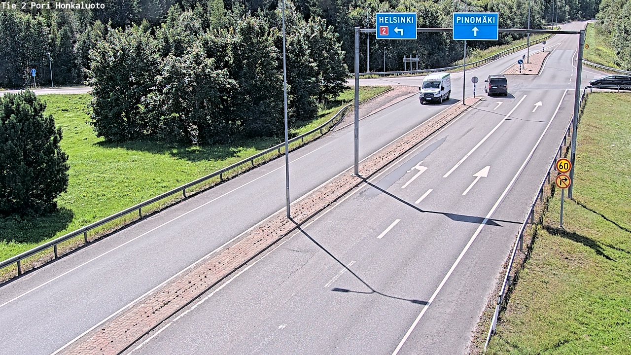 Kelikamerat Kuva Tie 2 Pori, Honkaluoto, Pori, Satakunta