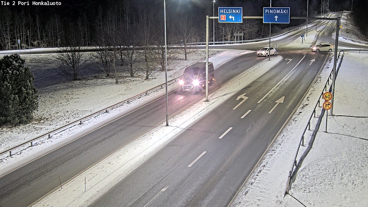 Weather Camera Image Road 2 Pori, Honkaluoto, Pori, Satakunta