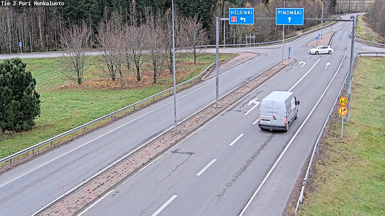 Kelikamerat Kuva Tie 2 Pori, Honkaluoto, Pori, Satakunta