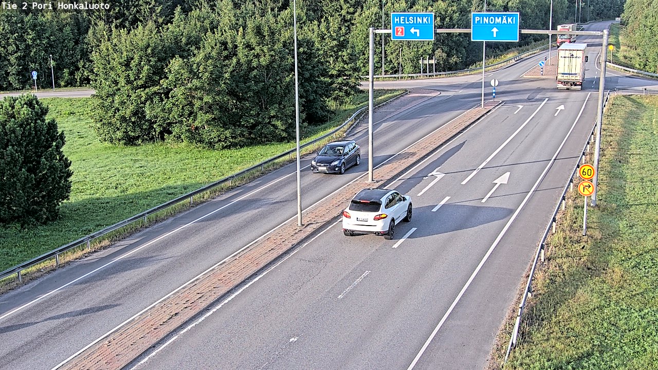 Kelikamerat Kuva Tie 2 Pori, Honkaluoto, Pori, Satakunta