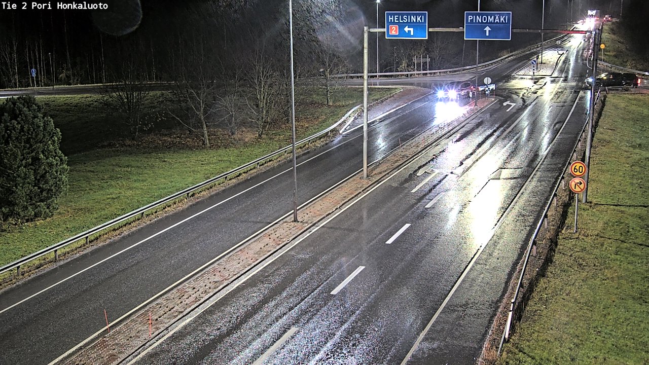 Kelikamerat Kuva Tie 2 Pori, Honkaluoto, Pori, Satakunta