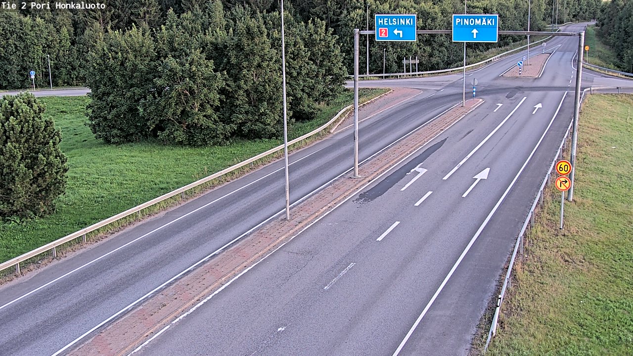Kelikamerat Kuva Tie 2 Pori, Honkaluoto, Pori, Satakunta