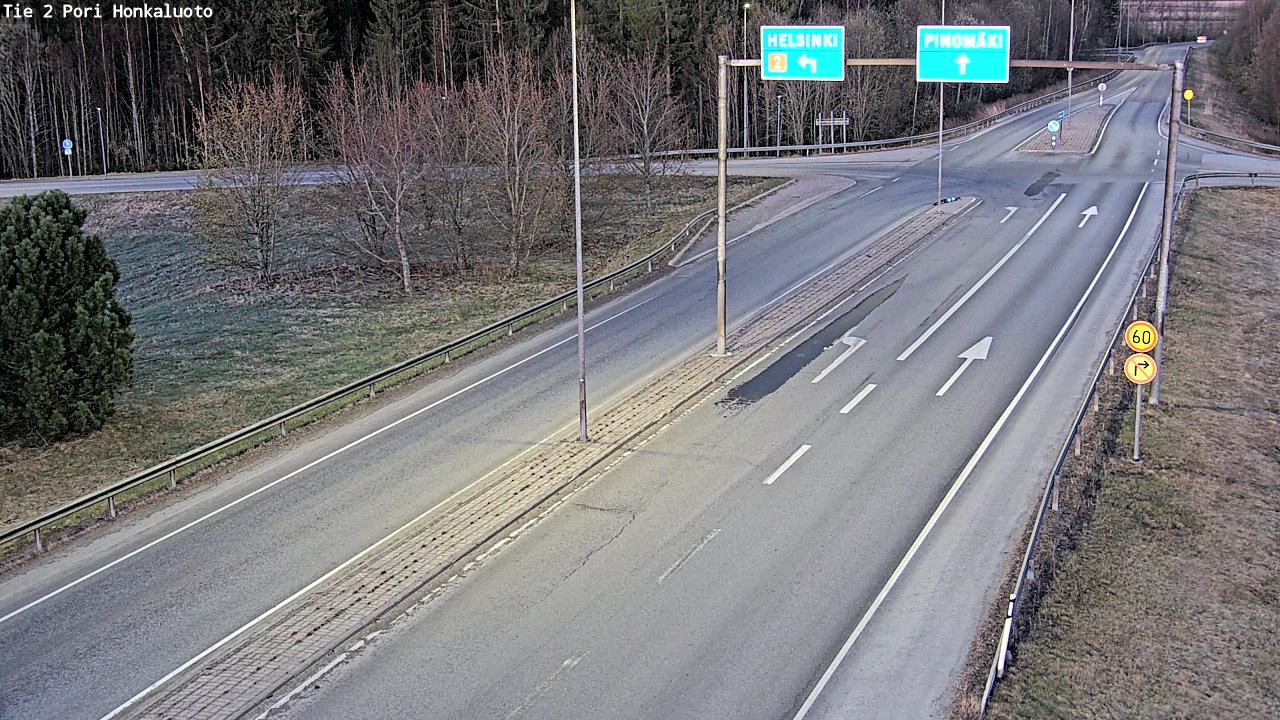 Kelikamerat Kuva Tie 2 Pori, Honkaluoto, Pori, Satakunta