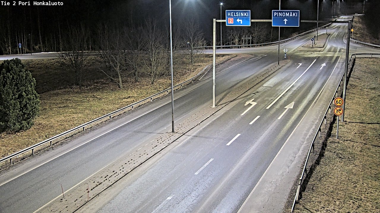 Kelikamerat Kuva Tie 2 Pori, Honkaluoto, Pori, Satakunta