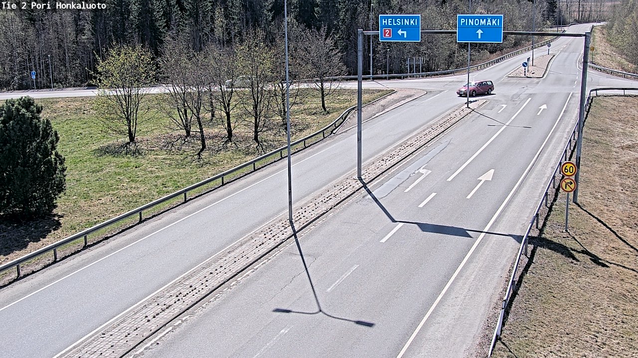 Kelikamerat Kuva Tie 2 Pori, Honkaluoto, Pori, Satakunta