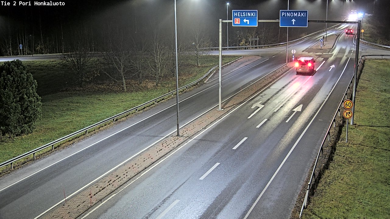 Kelikamerat Kuva Tie 2 Pori, Honkaluoto, Pori, Satakunta