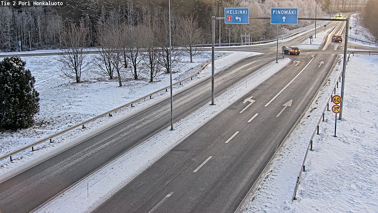 Weather Camera Image Road 2 Pori, Honkaluoto, Pori, Satakunta