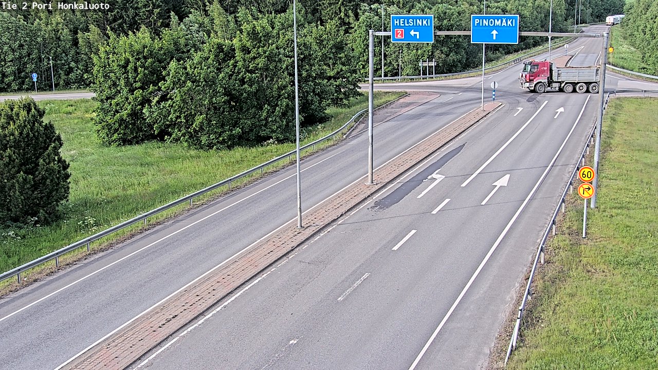 Kelikamerat Kuva Tie 2 Pori, Honkaluoto, Pori, Satakunta