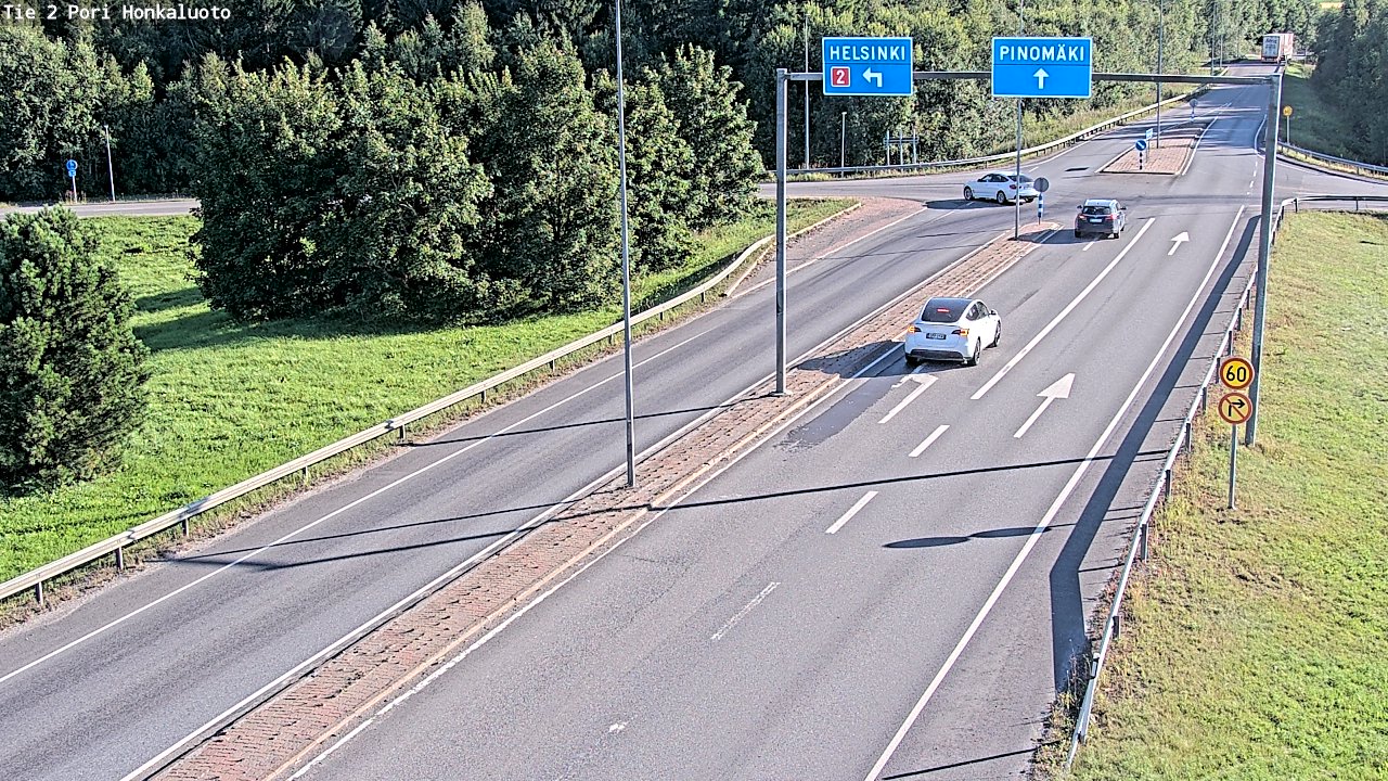 Kelikamerat Kuva Tie 2 Pori, Honkaluoto, Pori, Satakunta