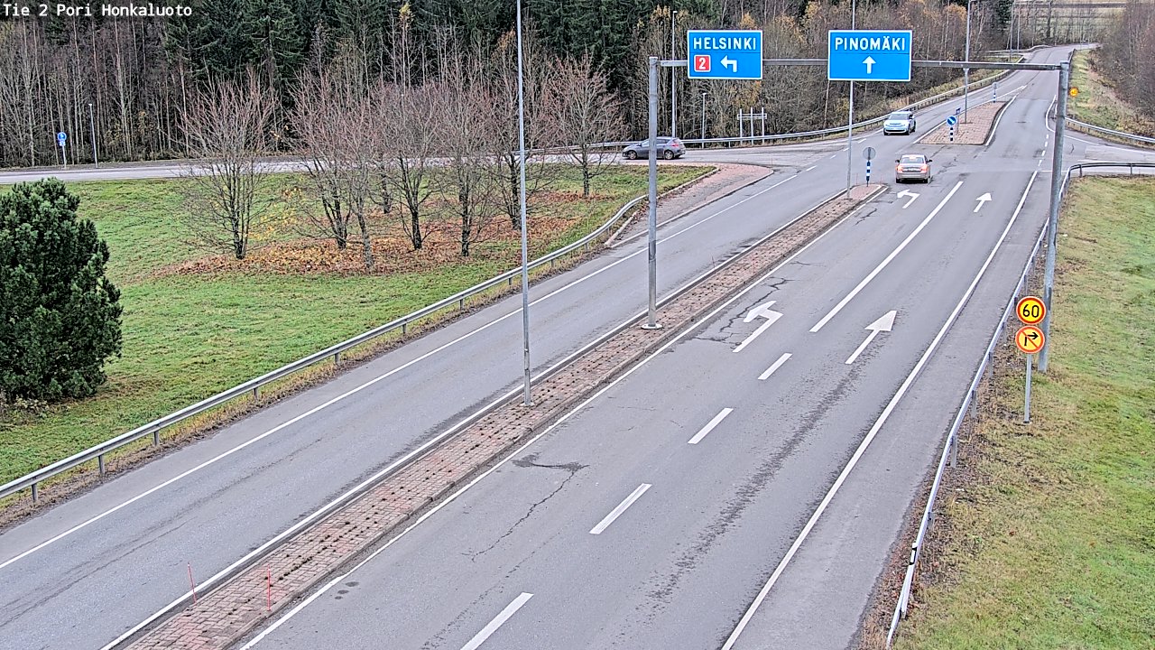 Kelikamerat Kuva Tie 2 Pori, Honkaluoto, Pori, Satakunta