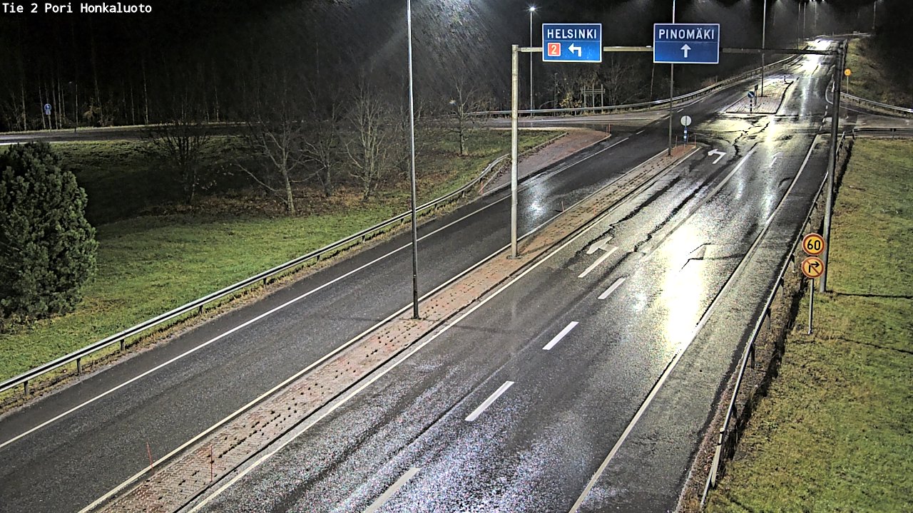 Kelikamerat Kuva Tie 2 Pori, Honkaluoto, Pori, Satakunta