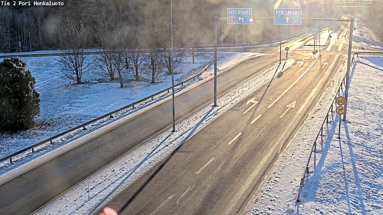 Weather Camera Image Road 2 Pori, Honkaluoto, Pori, Satakunta