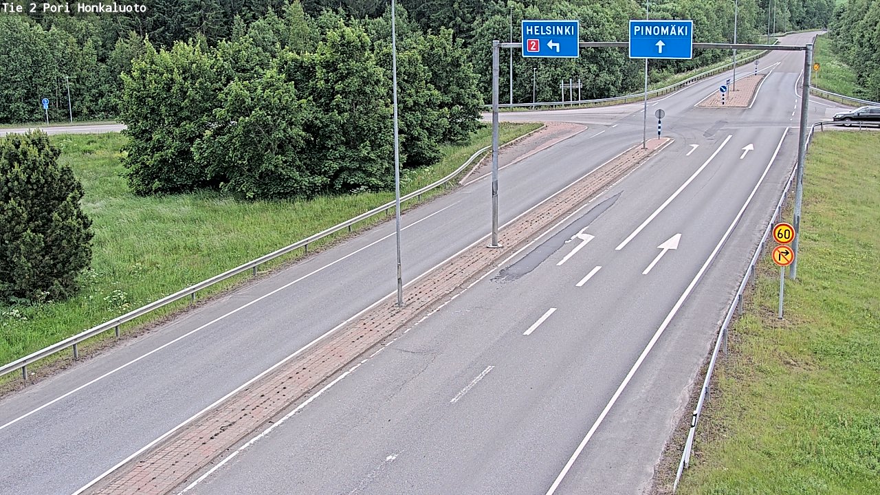 Kelikamerat Kuva Tie 2 Pori, Honkaluoto, Pori, Satakunta