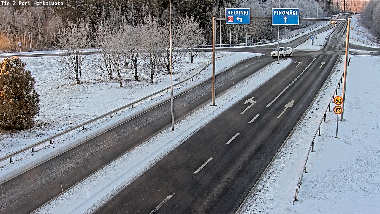 Kelikamerat Kuva Tie 2 Pori, Honkaluoto, Pori, Satakunta