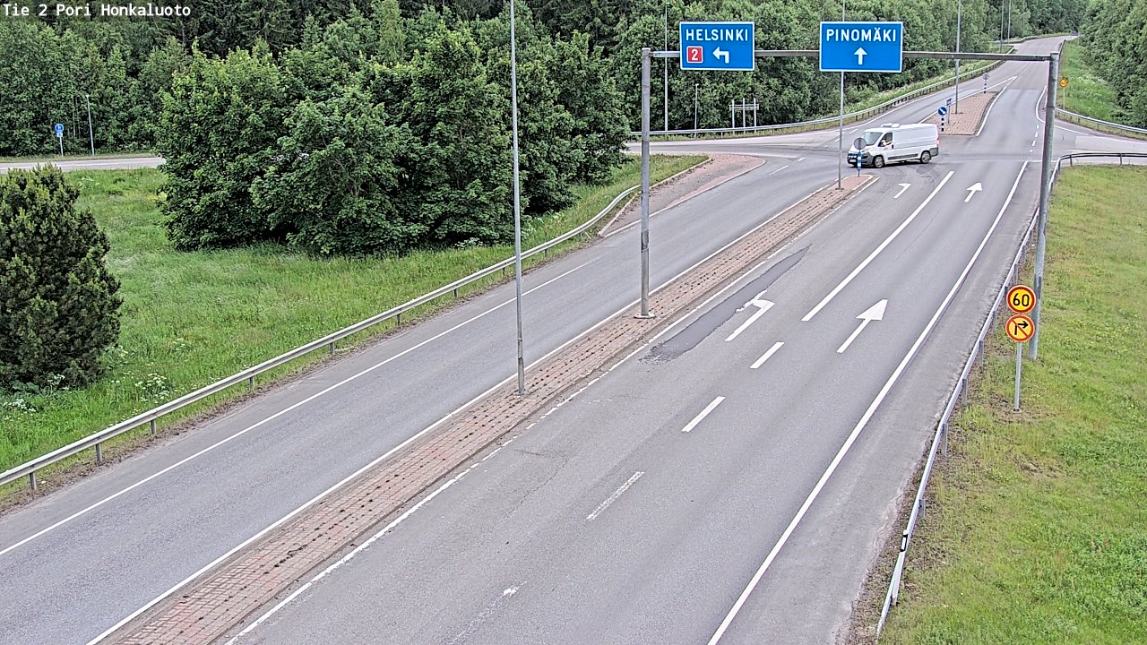 Kelikamerat Kuva Tie 2 Pori, Honkaluoto, Pori, Satakunta
