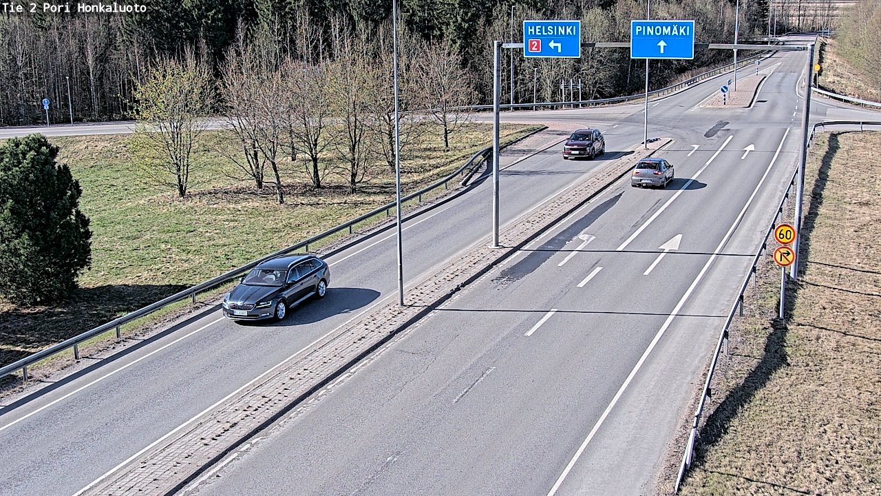 Kelikamerat Kuva Tie 2 Pori, Honkaluoto, Pori, Satakunta