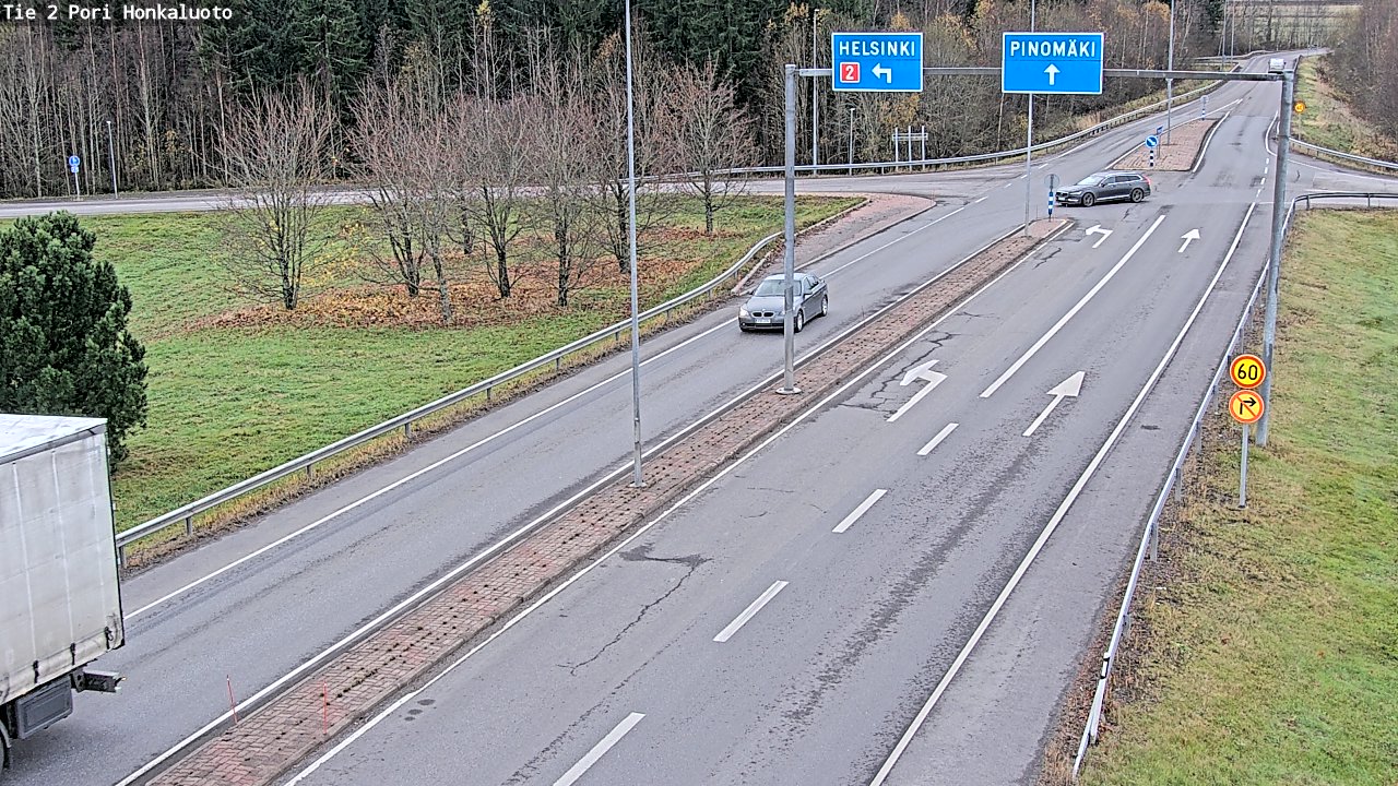 Kelikamerat Kuva Tie 2 Pori, Honkaluoto, Pori, Satakunta