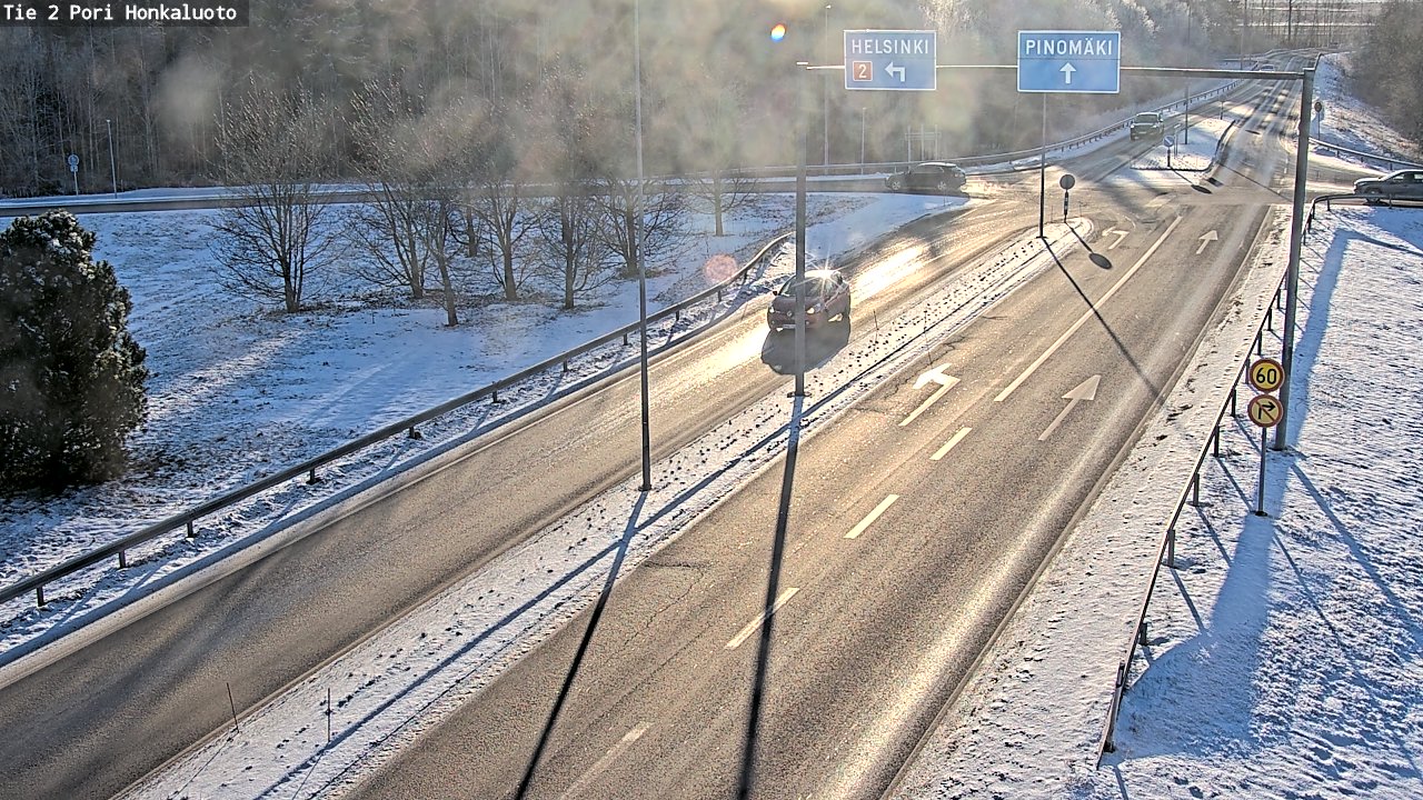 Kelikamerat Kuva Tie 2 Pori, Honkaluoto, Pori, Satakunta