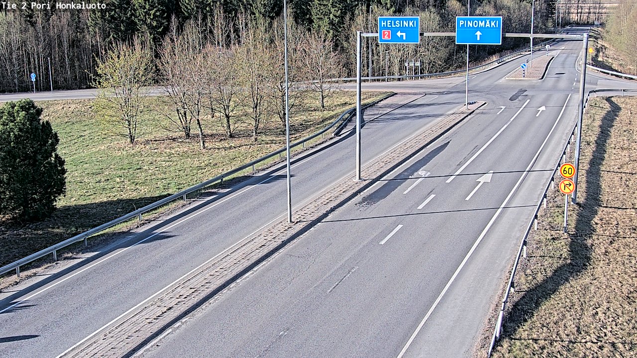 Kelikamerat Kuva Tie 2 Pori, Honkaluoto, Pori, Satakunta