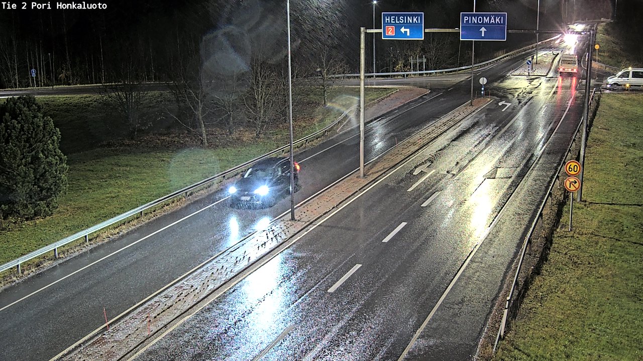 Kelikamerat Kuva Tie 2 Pori, Honkaluoto, Pori, Satakunta