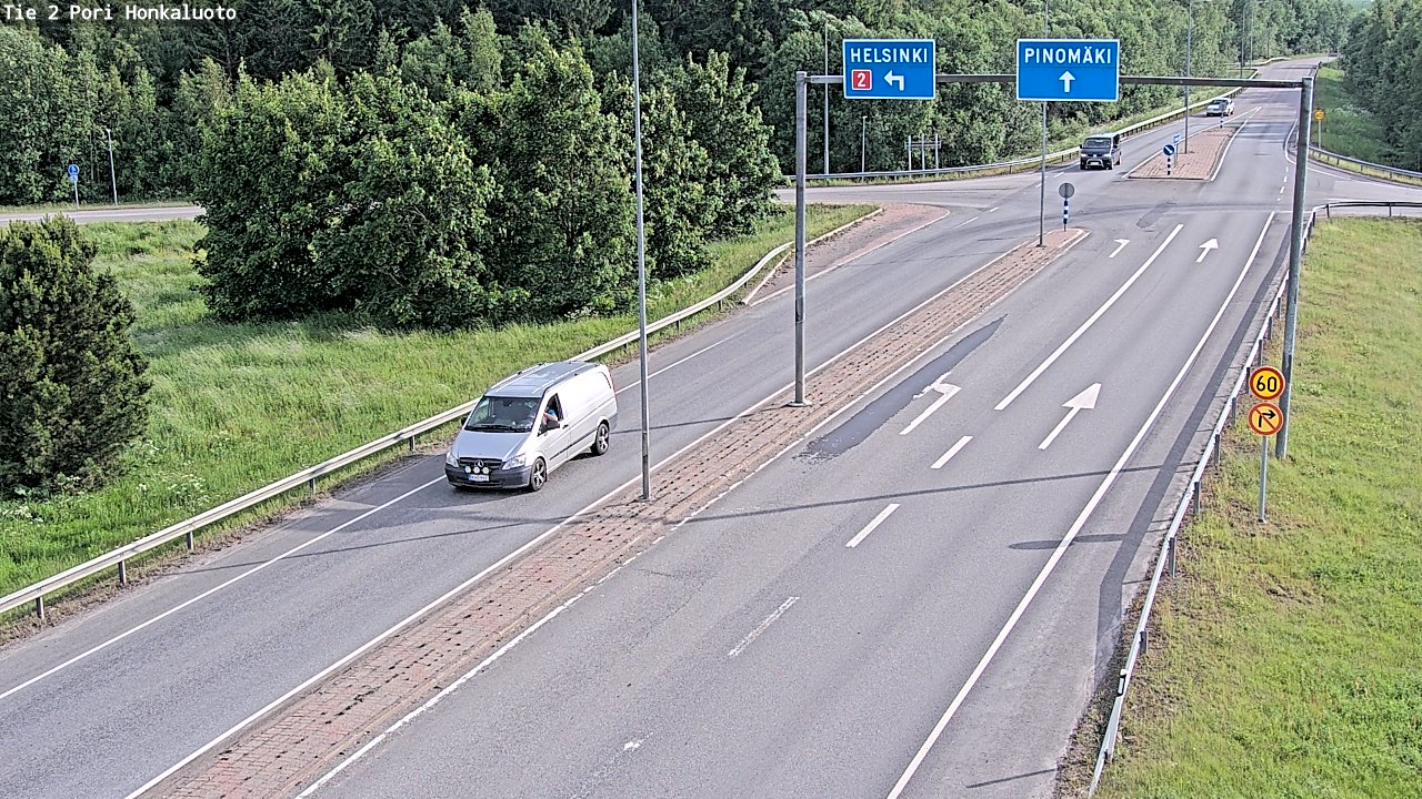 Kelikamerat Kuva Tie 2 Pori, Honkaluoto, Pori, Satakunta
