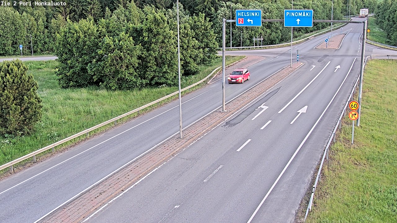 Kelikamerat Kuva Tie 2 Pori, Honkaluoto, Pori, Satakunta