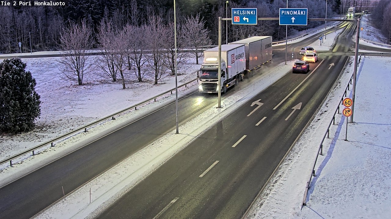 Kelikamerat Kuva Tie 2 Pori, Honkaluoto, Pori, Satakunta