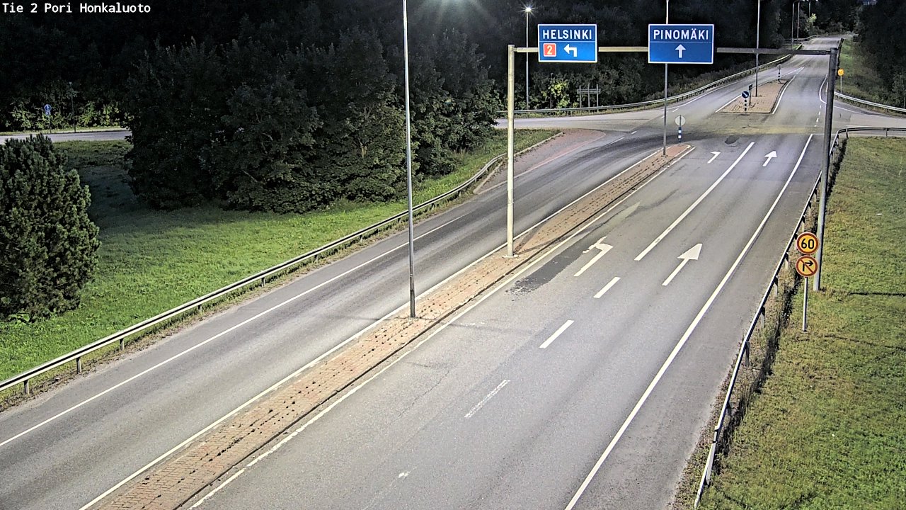 Kelikamerat Kuva Tie 2 Pori, Honkaluoto, Pori, Satakunta