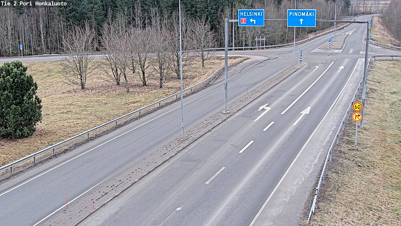 Kelikamerat Kuva Tie 2 Pori, Honkaluoto, Pori, Satakunta