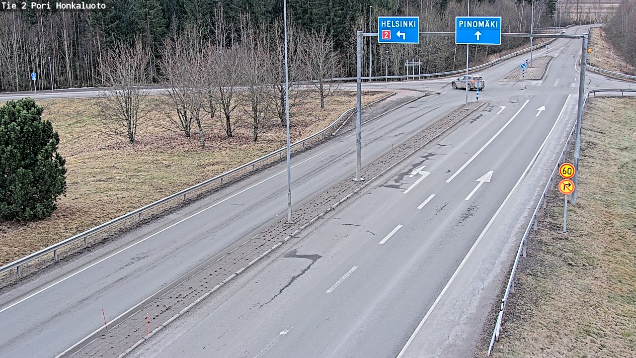 Kelikamerat Kuva Tie 2 Pori, Honkaluoto, Pori, Satakunta