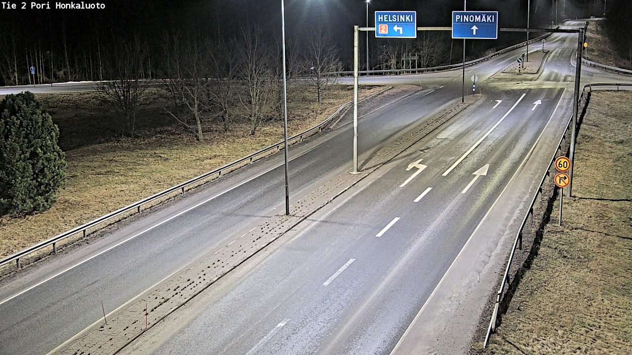 Kelikamerat Kuva Tie 2 Pori, Honkaluoto, Pori, Satakunta