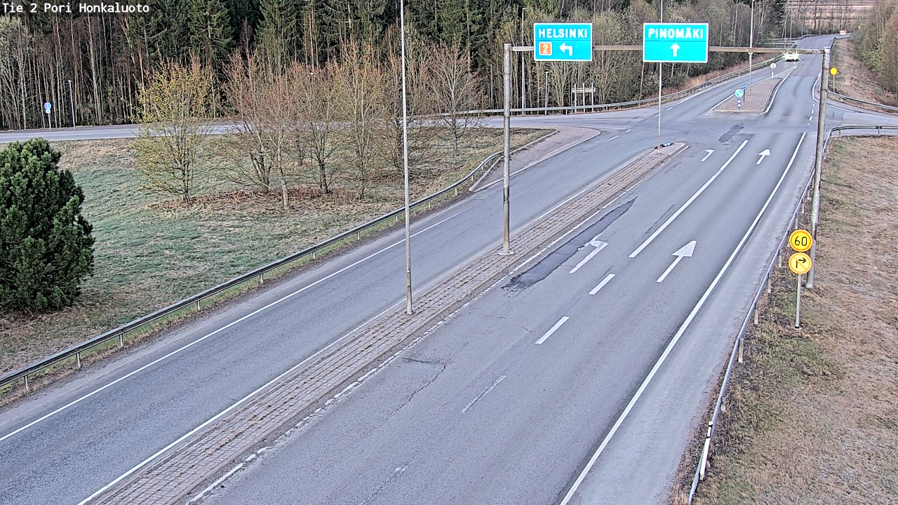 Kelikamerat Kuva Tie 2 Pori, Honkaluoto, Pori, Satakunta