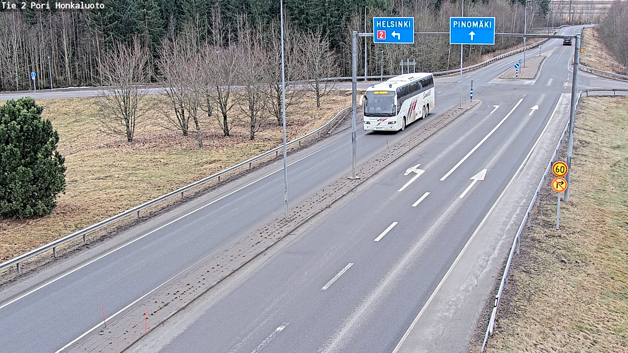 Kelikamerat Kuva Tie 2 Pori, Honkaluoto, Pori, Satakunta