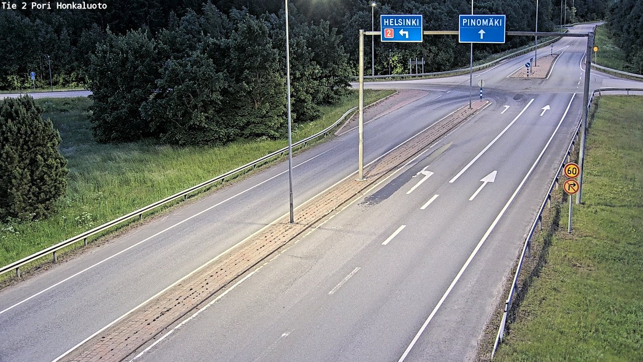 Kelikamerat Kuva Tie 2 Pori, Honkaluoto, Pori, Satakunta