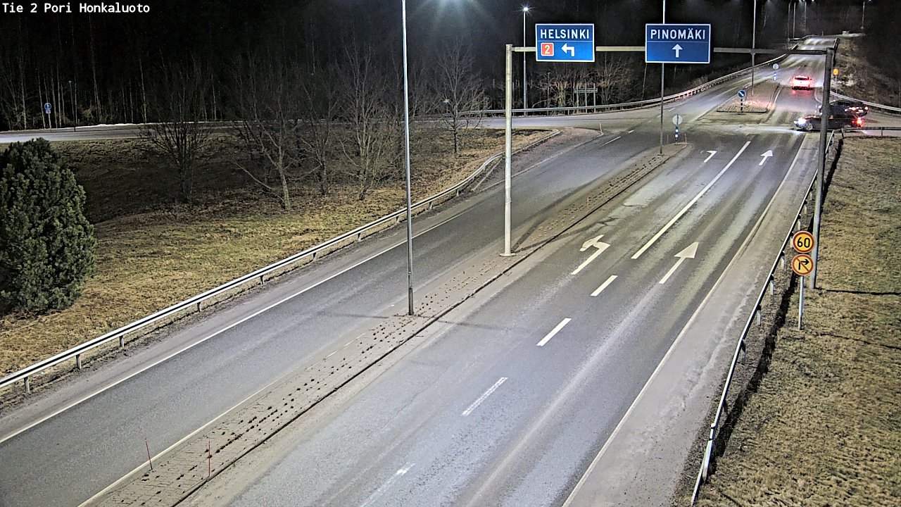 Kelikamerat Kuva Tie 2 Pori, Honkaluoto, Pori, Satakunta