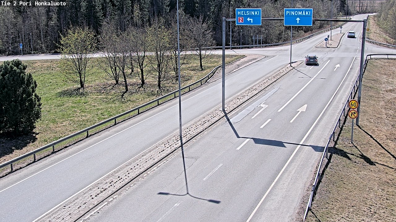 Kelikamerat Kuva Tie 2 Pori, Honkaluoto, Pori, Satakunta