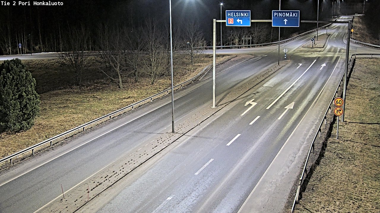 Kelikamerat Kuva Tie 2 Pori, Honkaluoto, Pori, Satakunta