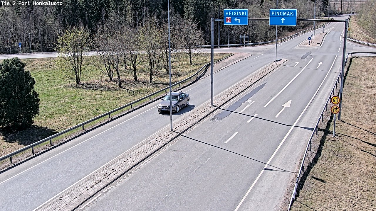 Kelikamerat Kuva Tie 2 Pori, Honkaluoto, Pori, Satakunta