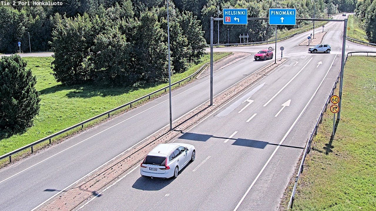 Kelikamerat Kuva Tie 2 Pori, Honkaluoto, Pori, Satakunta
