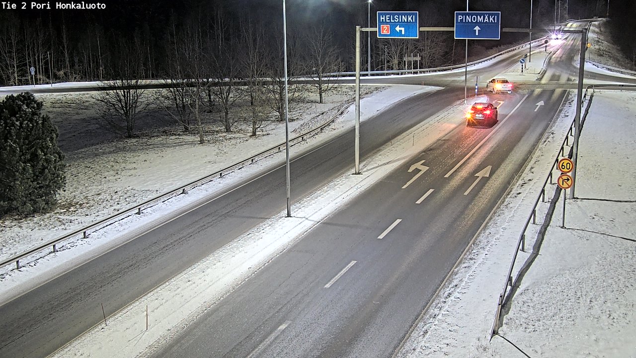 Kelikamerat Kuva Tie 2 Pori, Honkaluoto, Pori, Satakunta