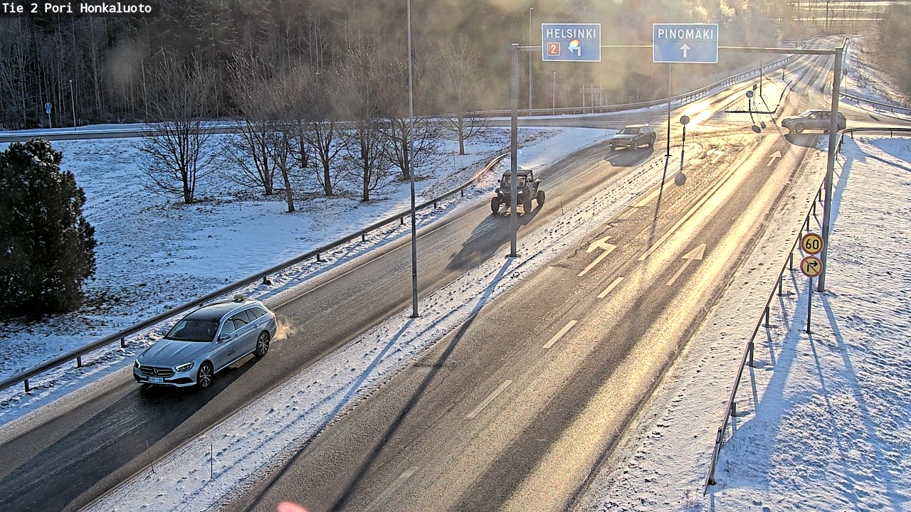 Kelikamerat Kuva Tie 2 Pori, Honkaluoto, Pori, Satakunta