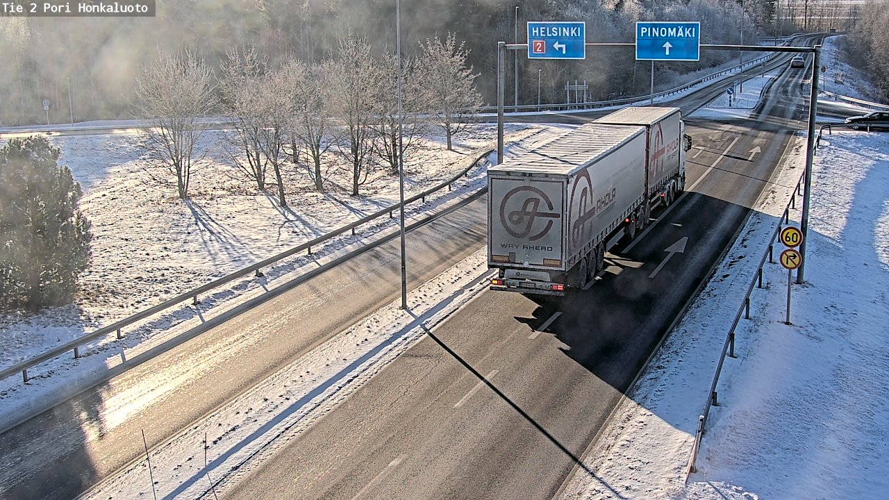 Kelikamerat Kuva Tie 2 Pori, Honkaluoto, Pori, Satakunta