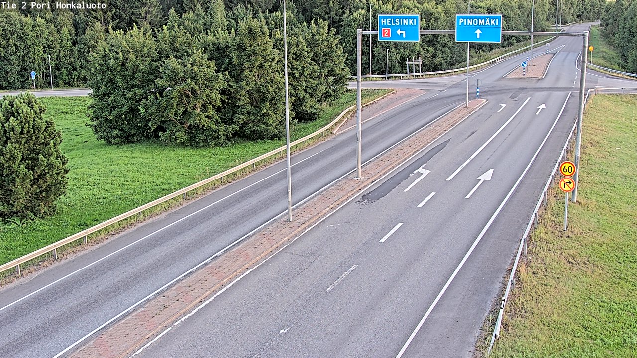 Kelikamerat Kuva Tie 2 Pori, Honkaluoto, Pori, Satakunta