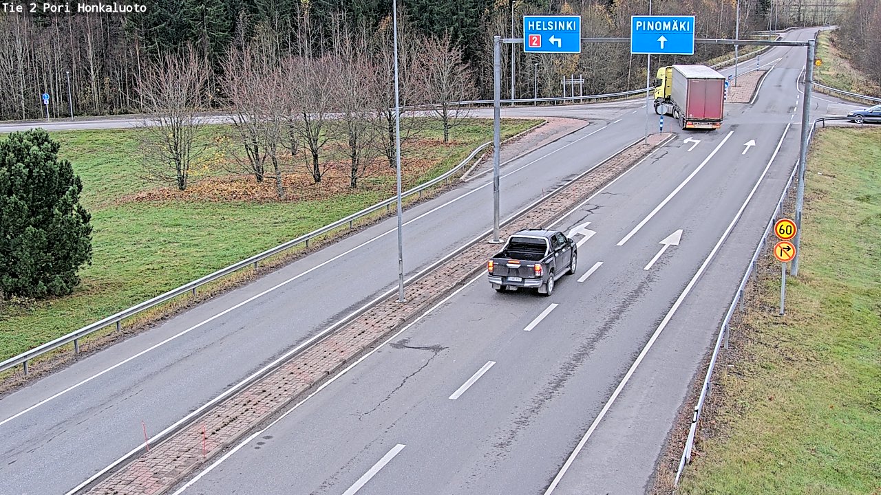 Kelikamerat Kuva Tie 2 Pori, Honkaluoto, Pori, Satakunta