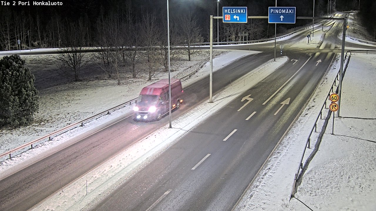 Kelikamerat Kuva Tie 2 Pori, Honkaluoto, Pori, Satakunta